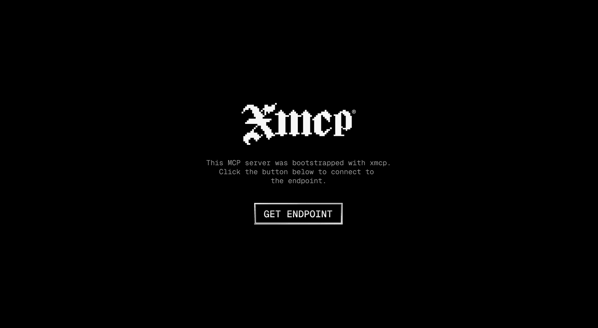 xmcp homepage
